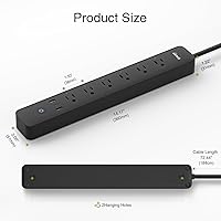 GHome Smart Plug Power Strip with 6 Outlets & 3 USB Ports — image 9