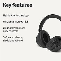 Amazon Basics Hybrid Active Noise Cancelling Headphones — image 2