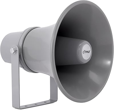 Pyle PHSP101T Indoor/Outdoor PA Horn Speaker 9.7-Inch 20W
