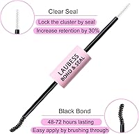 LAUBESS Lash Clusters Kit 40D-D-Mix9-16mm — image 7
