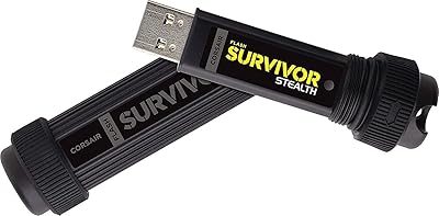 Corsair Flash Survivor Stealth 256GB USB 3.0 Flash Drive