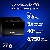 NETGEAR Nighthawk MK83 Tri-Band Mesh WiFi 6 System — image 2