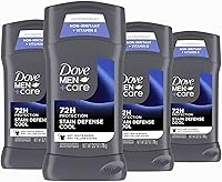 Dove Men+Care Deodorant Stick 4 Count Stain Defense Cool — image 1