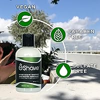 eShave Luxury After Shave Balm for Men, White Tea 6oz — image 6