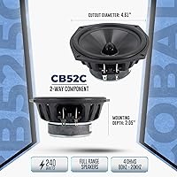 ORION Cobalt Series CB525C 5.25″ Component Car Speakers — image 3
