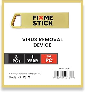 FixMeStick Gold Computer Virus Removal Stick for Windows PCs - 8GB USB Review