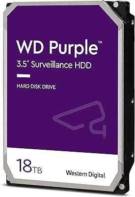 Western Digital 18TB WD Purple Surveillance HDD