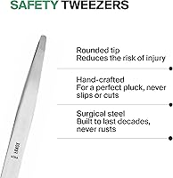 GERmanikure Diabetic Rounded Tweezers — image 2