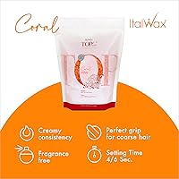 Italwax Top Line Coral Hard Wax Beads - 750g — image 2