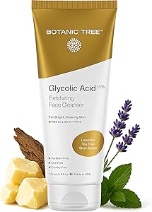 Botanic Tree Glycolic Acid Face Wash 6oz Review