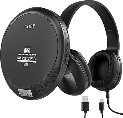 Coby COBY-CD193BK Portable CD Player