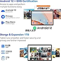 JXCNSNW TYD-109 Android Tablet, 128GB — image 4