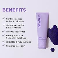 Design.Me FAB.ME Blonde Fortifying Purple Shampoo 8.47oz — image 2
