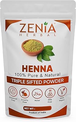 Zenia 100% Pure & Natural Henna Powder 908g