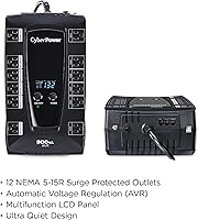 CyberPower AVRG900LCD UPS System — image 2