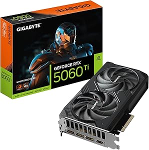GIGABYTE GeForce RTX 5060 Ti WINDFORCE OC 8GB Graphics Card