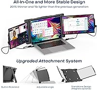 Trio 13.3″ Mobile Pixels Portable Laptop Monitor 2025 Version — image 2