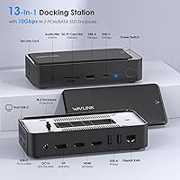 WAVLINK 13-in-1 Laptop Docking Station with M.2 SSD Enclosure — image 2