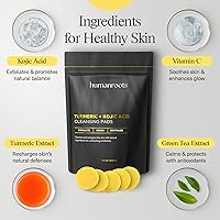 Humanroots Turmeric Kojic Acid Cleansing Pads (30 pads) — image 4