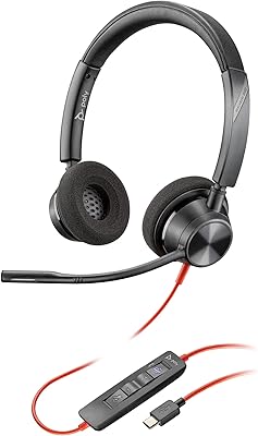 Poly Blackwire 3320 USB-C Wired Headset