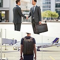 Masa Kawa Leather 15.6″ Laptop Backpack for Men — image 2