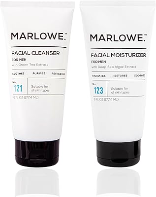 MARLOWE. Face Cleanser & Moisturizer Duo 6oz