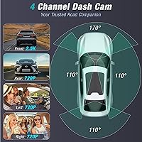 Tehclife S10 4-Channel Dash Cam — image 3