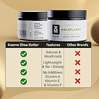 Kaeme Goldflakes Whipped Shea Butter 10.5oz — image 5