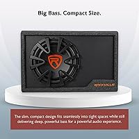 Rockville RWS12CA 12″ Amplified Powered Car Subwoofer — image 5