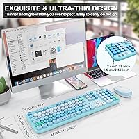 FOPETT Wireless Keyboard and Mouse Combo — image 7