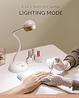 MelodySusie Cordless Rechargeable Nail Lamp Pro09M — image 3