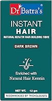Dr. Batra's Instant Hair Natural Keratin Hair Building Fibre, Dark Brown, 12g — image 9
