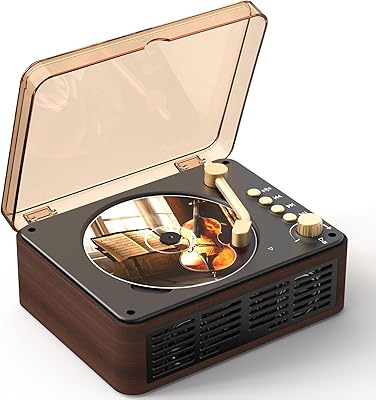 Lehwey Portable CD Player Bluetooth with Speakers