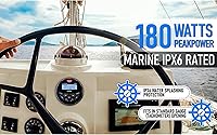 Velex VX150 Marine Bluetooth Stereo Radio — image 6