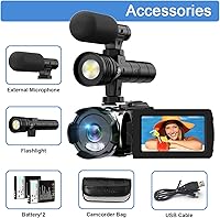 Hojocojo 4K Night Vision Camcorder — image 7