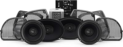 Rockford Fosgate HD14RGSG-STAGE3 Four Speakers & Amplifier Kit