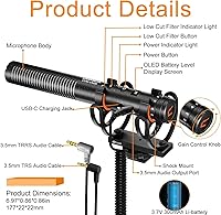 Comica VM20 Shotgun Microphone — image 9