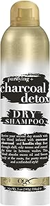 OGX Purifying + Charcoal Detox Dry Shampoo Spray, 5 oz Review