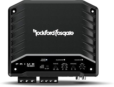 Rockford Fosgate R2-250X1 Prime 250-Watt Mono Amplifier