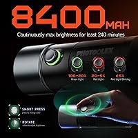 PHOTOOLEX 4 Colors Photography Flashlight 8400mAh — image 5