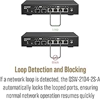 QNAP QSW-2104-2S-A-US 2.5GbE & 10G SFP+ Network Switch — image 5