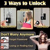 Pothunder Fingerprint Padlock — image 2