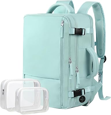 Hanples Carry on Backpack 40L for 17.3-inch Laptop