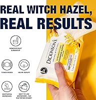Dickinson's Original Witch Hazel Cleansing Cloths with Aloe, 4 Pack — image 3