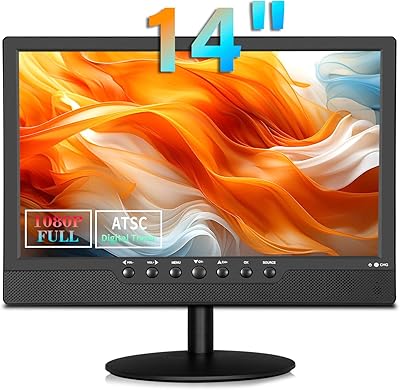 Jexiop 14-inch Flat Screen TV