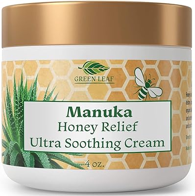 Green Leaf Naturals Manuka Honey Face Cream 4oz