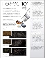 Clairol Nice'n Easy Perfect 10 Permanent Hair Dye, 4 Dark Brown, Pack of 2 — image 2