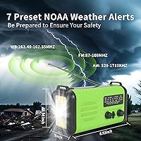 LUOZROLL 20000mAh Emergency Crank Radio — image 3