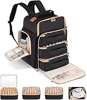 Hautton Nail Polish Organizer with 3 Drawers, Holds 126 Bottles — image 1