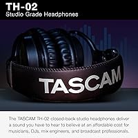 TASCAM TH-02 Professional Studio Monitor Headphones — image 2